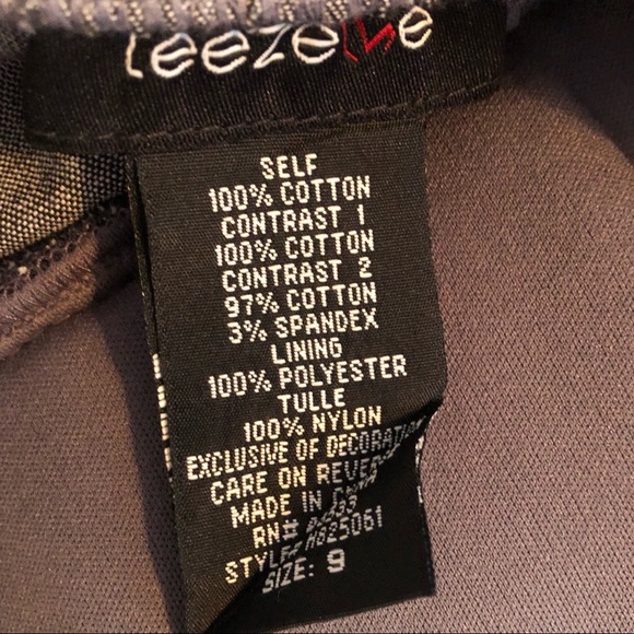 Gray Strapless Dress - Picture 3 of 3